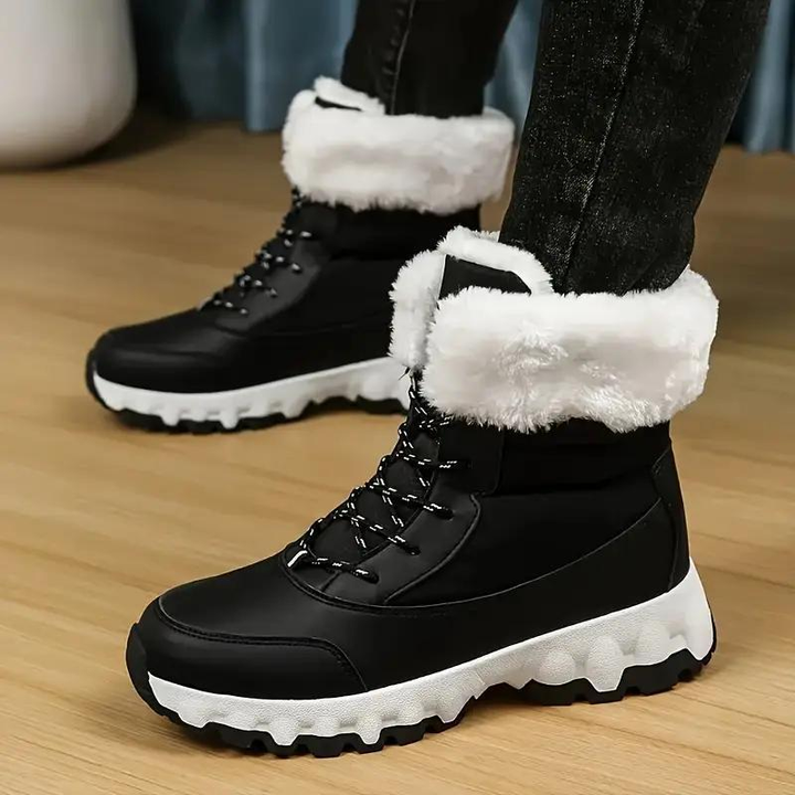 Fleece Lined Winter Snow Hiking Boots