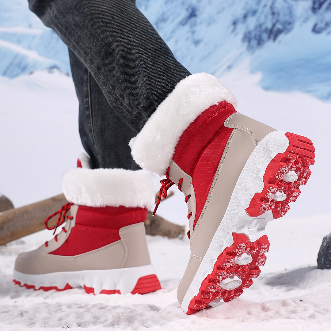 Fleece Lined Winter Snow Hiking Boots