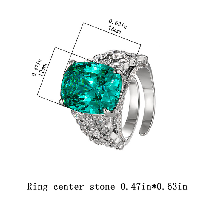 Elegant Cushion Stone Halo Fashion Ring