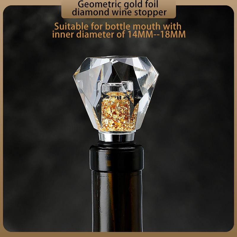 Crystal Universal Wine Stopper