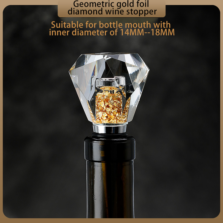 Crystal Universal Wine Stopper