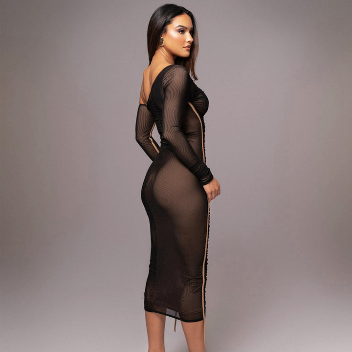 Eclat Contour Midi Dress