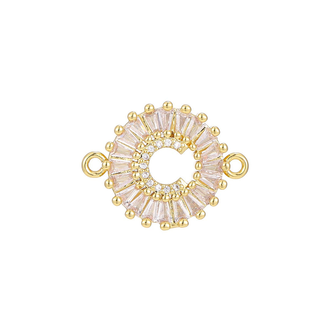 Zircon flower 26-letter bracelet
