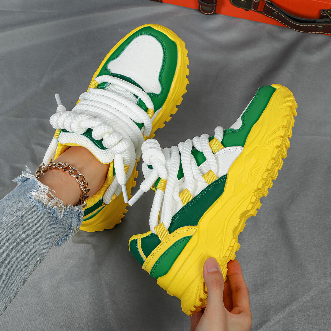 Platform casual sneakers