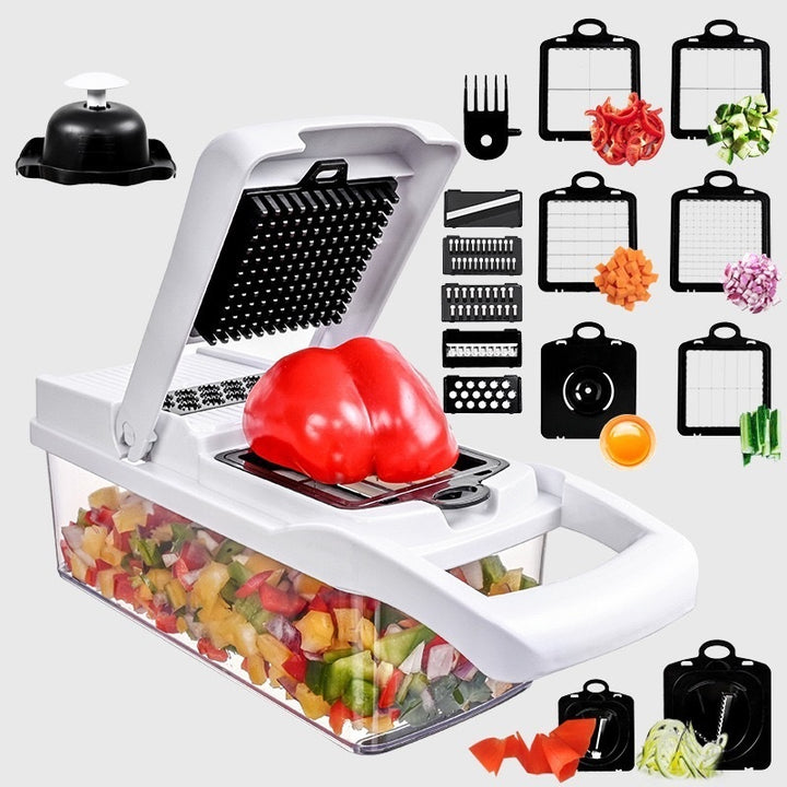 Make a salad cutting box