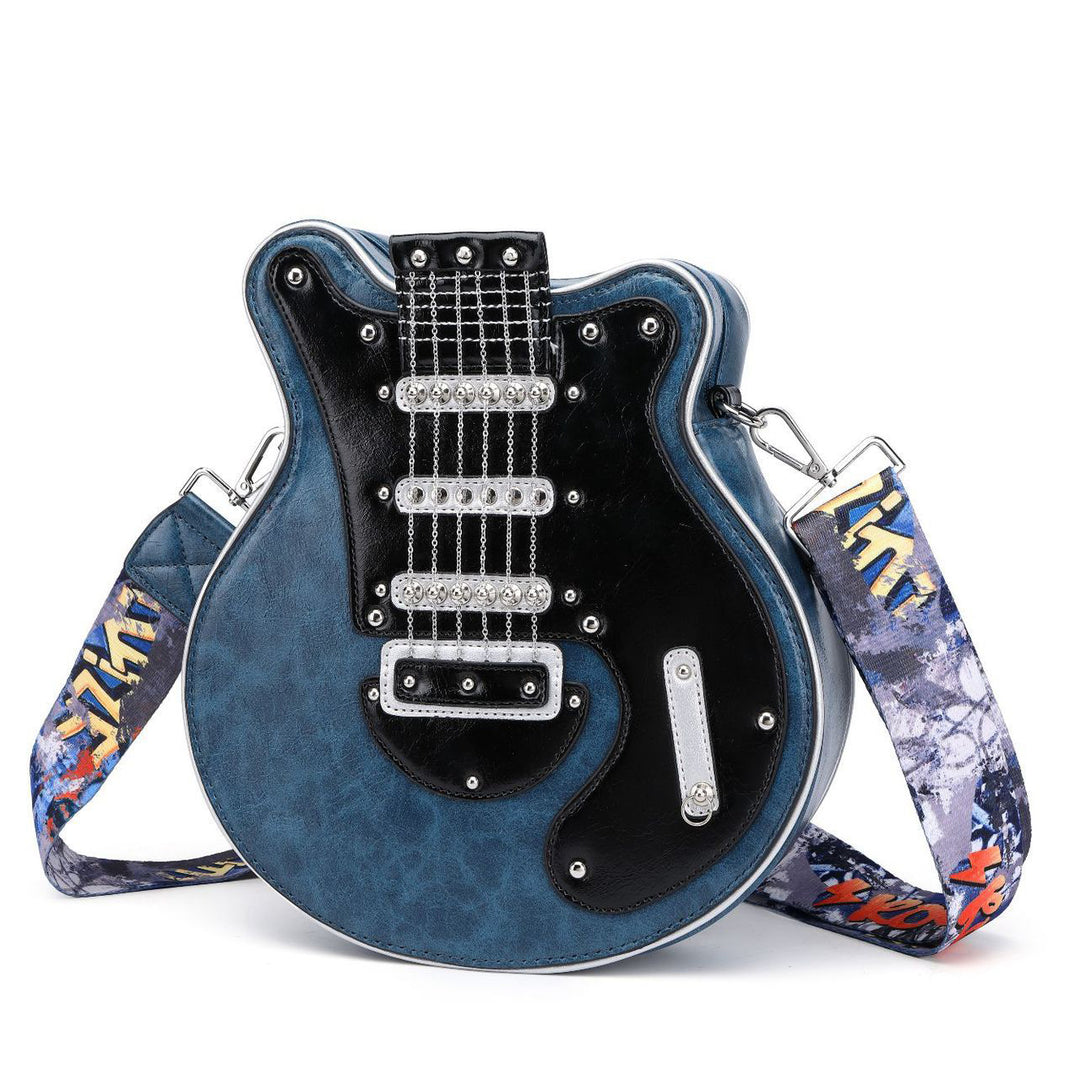 Music-Inspired Guitar Crossbody Bag