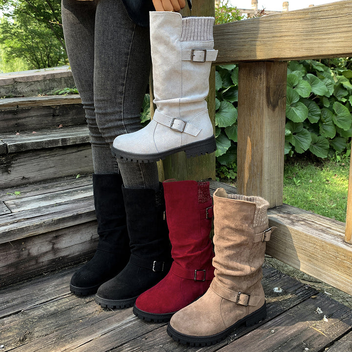 Retro Western Cowboy Boots for Women