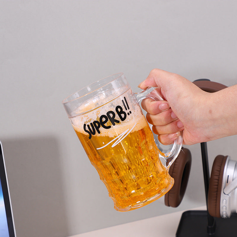 Prank beer mug
