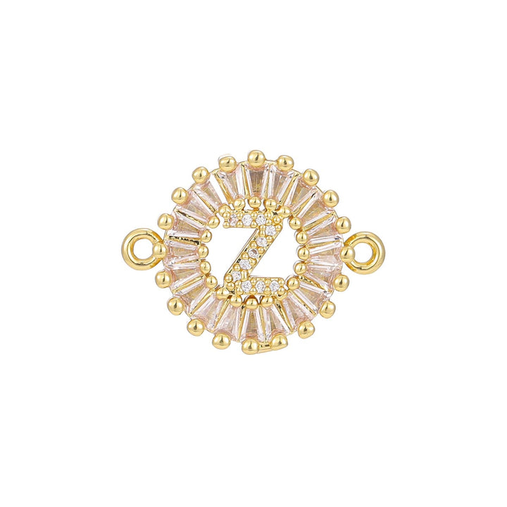 Zircon flower 26-letter bracelet