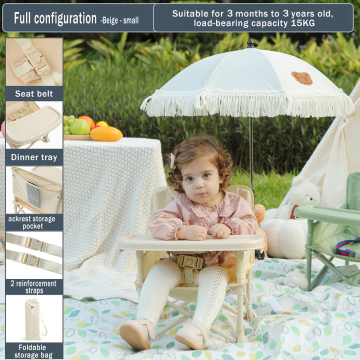 Baby picnic chair