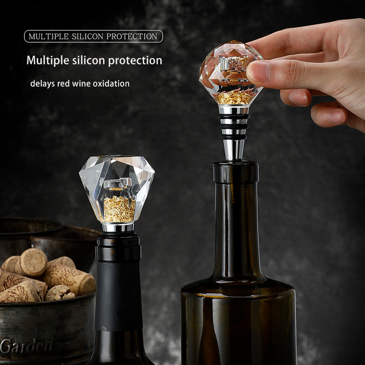 Crystal Universal Wine Stopper