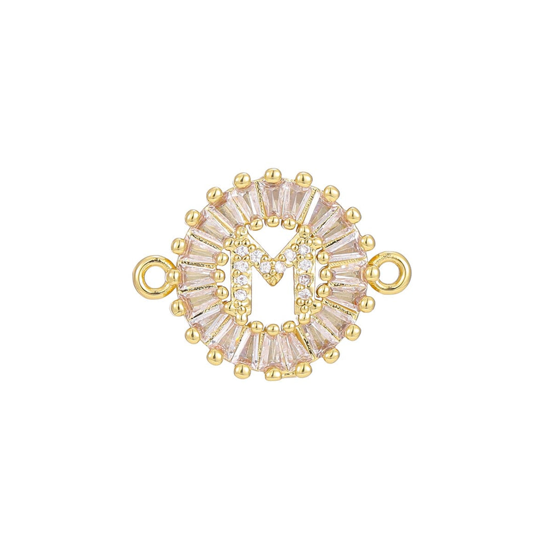 Zircon flower 26-letter bracelet