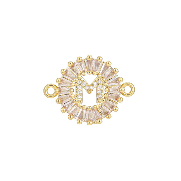 Zircon flower 26-letter bracelet