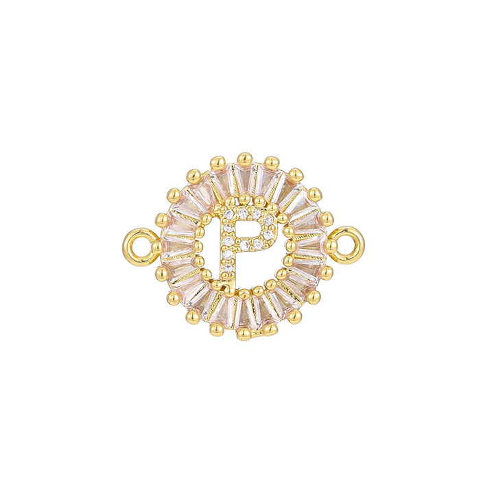 Zircon flower 26-letter bracelet