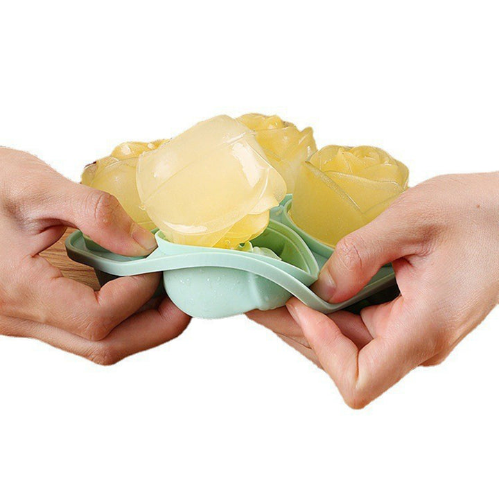 Rose ice cube mold