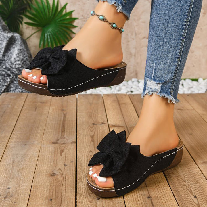 Bow-tie platform women&
