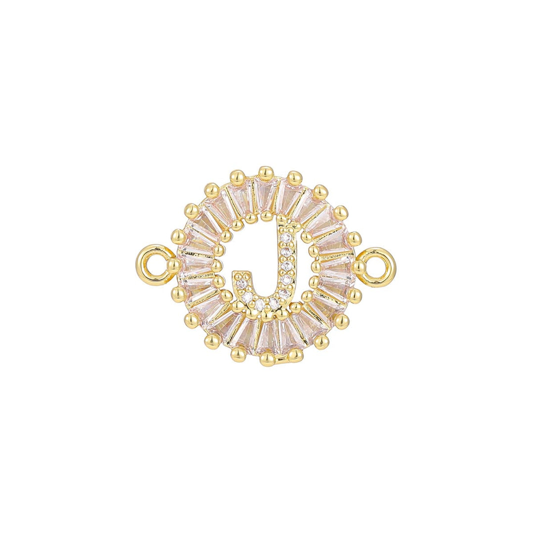 Zircon flower 26-letter bracelet