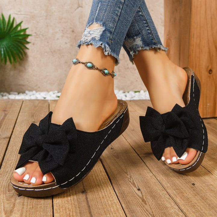Bow-tie platform women&