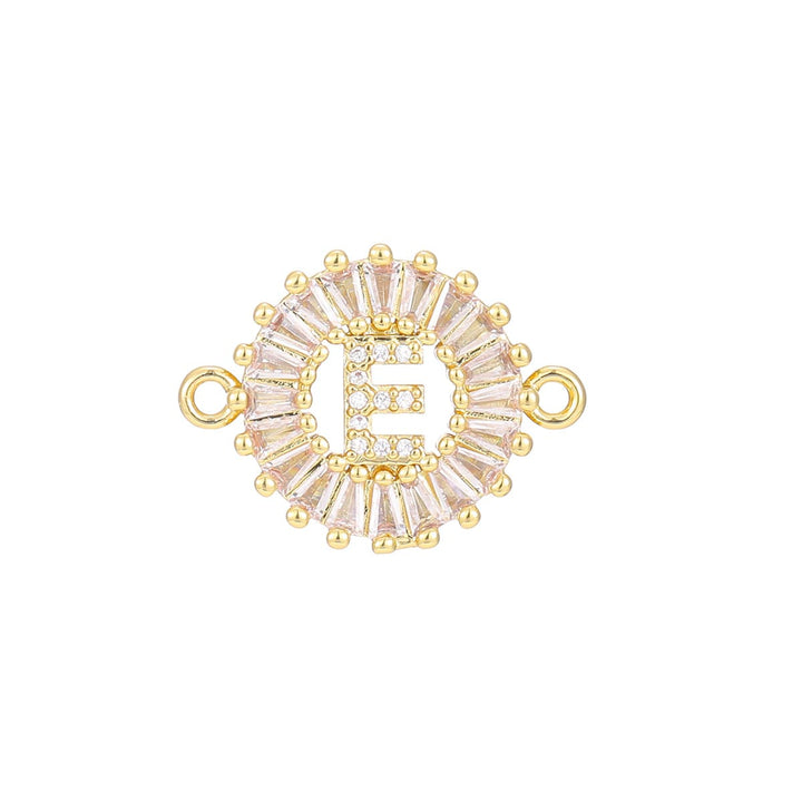 Zircon flower 26-letter bracelet