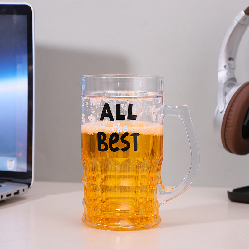 Prank beer mug