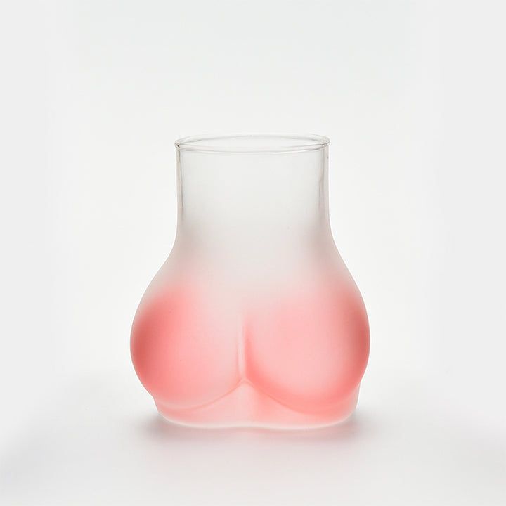 Cute and sexy peach hip water cup