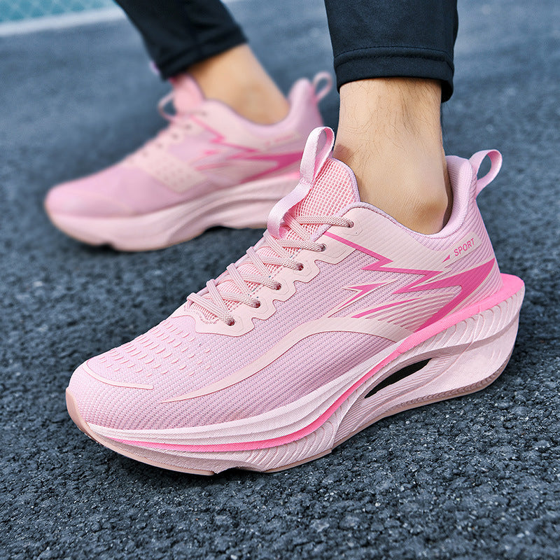 Sports platform running shoes