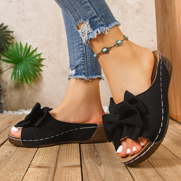 Bow-tie platform women&