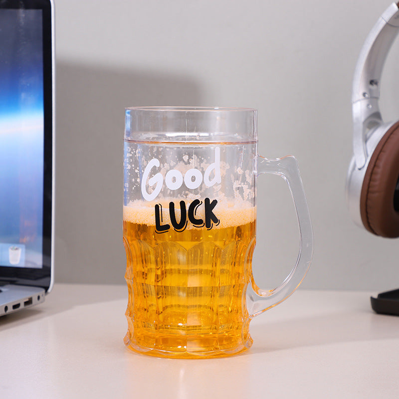 Prank beer mug