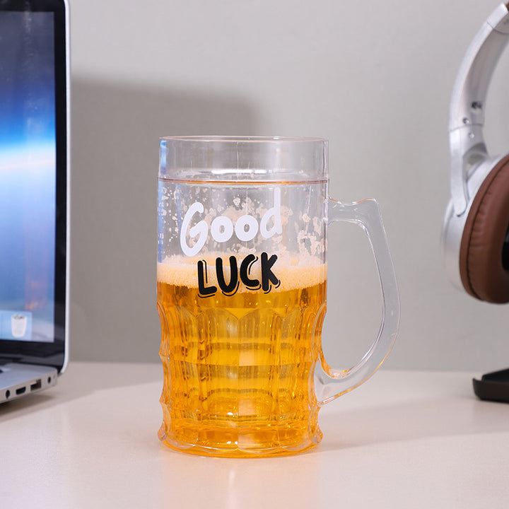 Prank beer mug