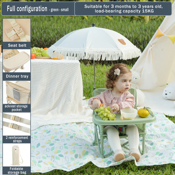 Baby picnic chair