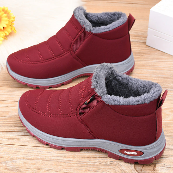 Fleece-lined and Thickened Snow Boots