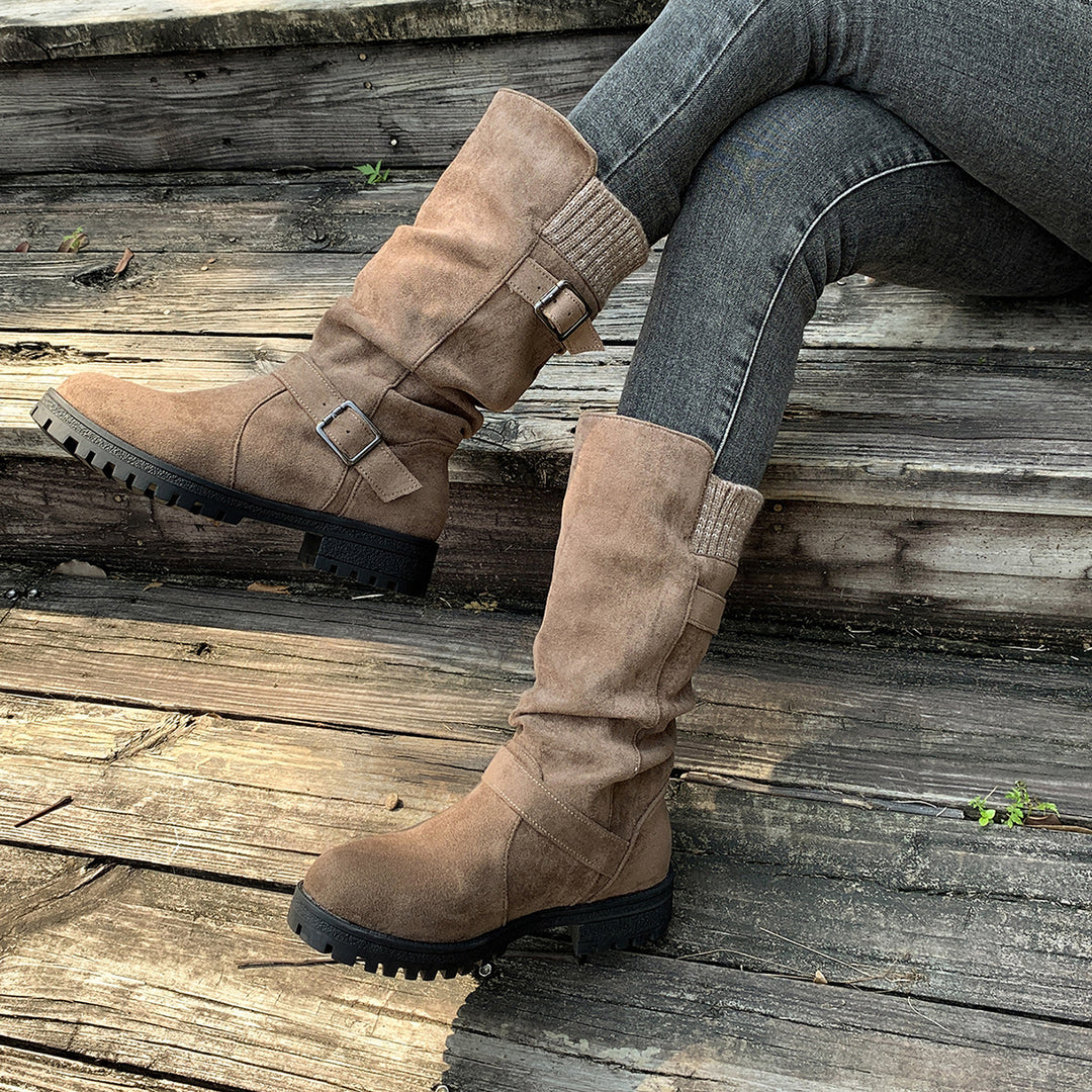 Retro Western Cowboy Boots for Women