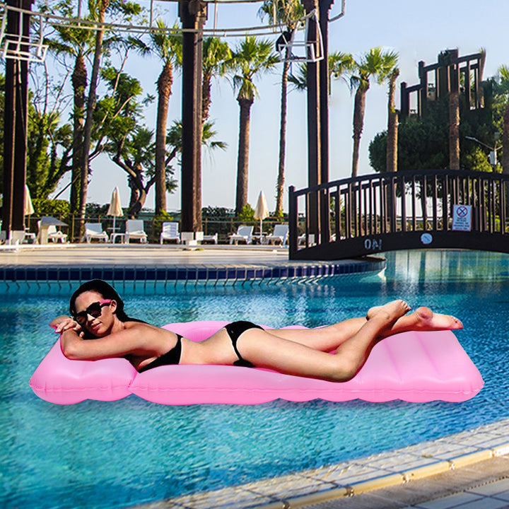 O-shaped pregnant women outdoor water floating bed floating row