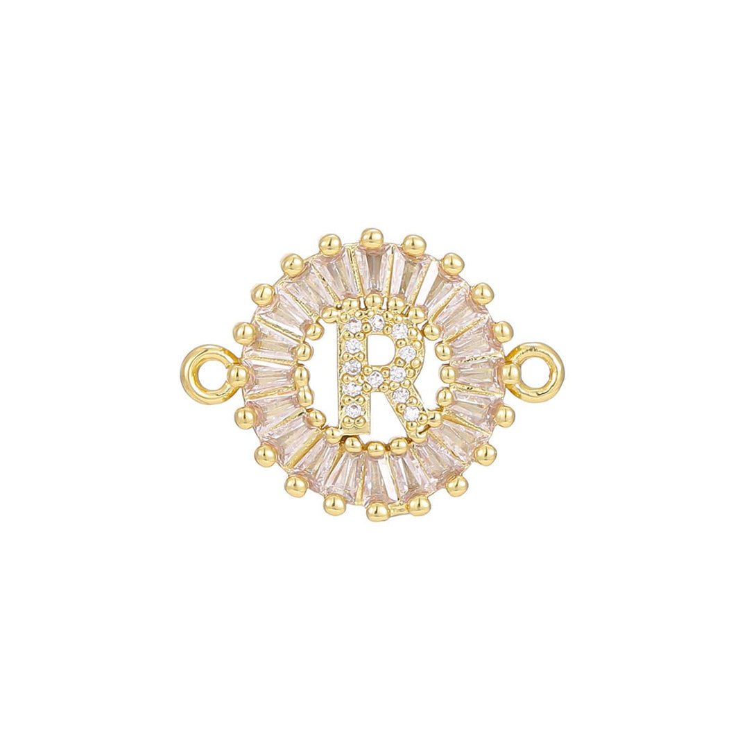 Zircon flower 26-letter bracelet