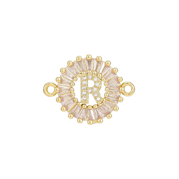 Zircon flower 26-letter bracelet