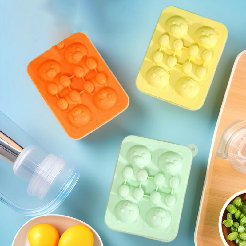 Rose ice cube mold
