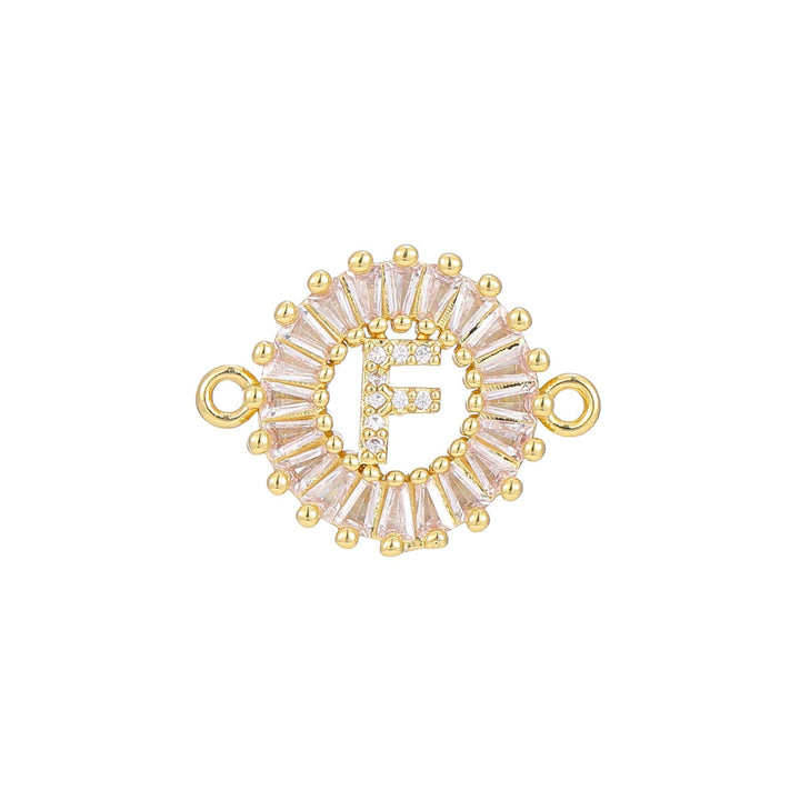 Zircon flower 26-letter bracelet
