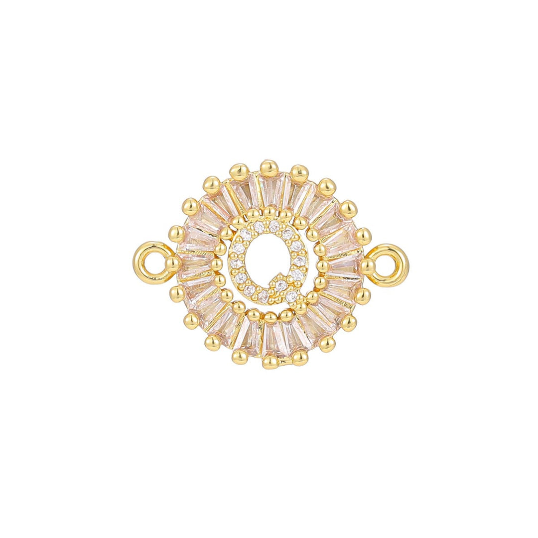 Zircon flower 26-letter bracelet