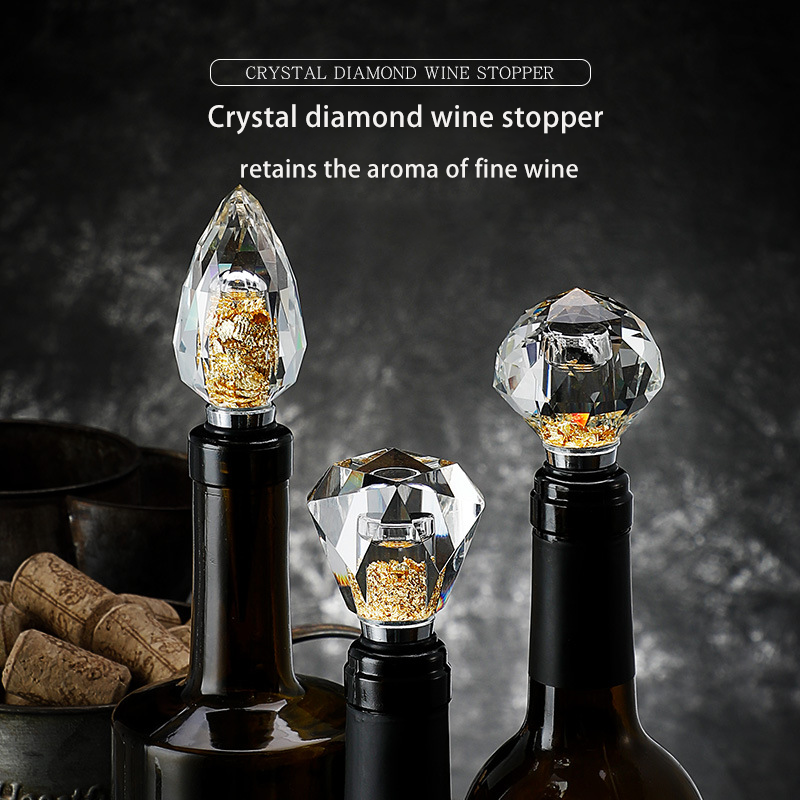Crystal Universal Wine Stopper