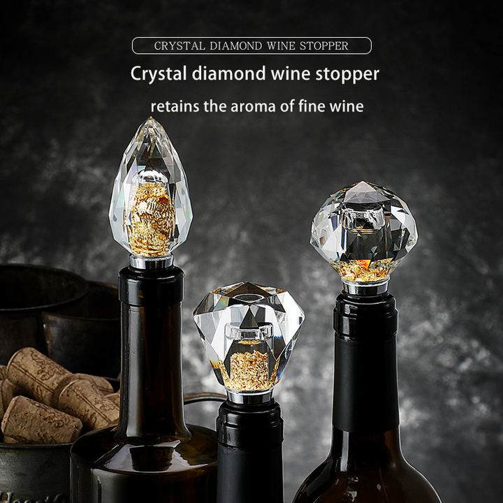 Crystal Universal Wine Stopper