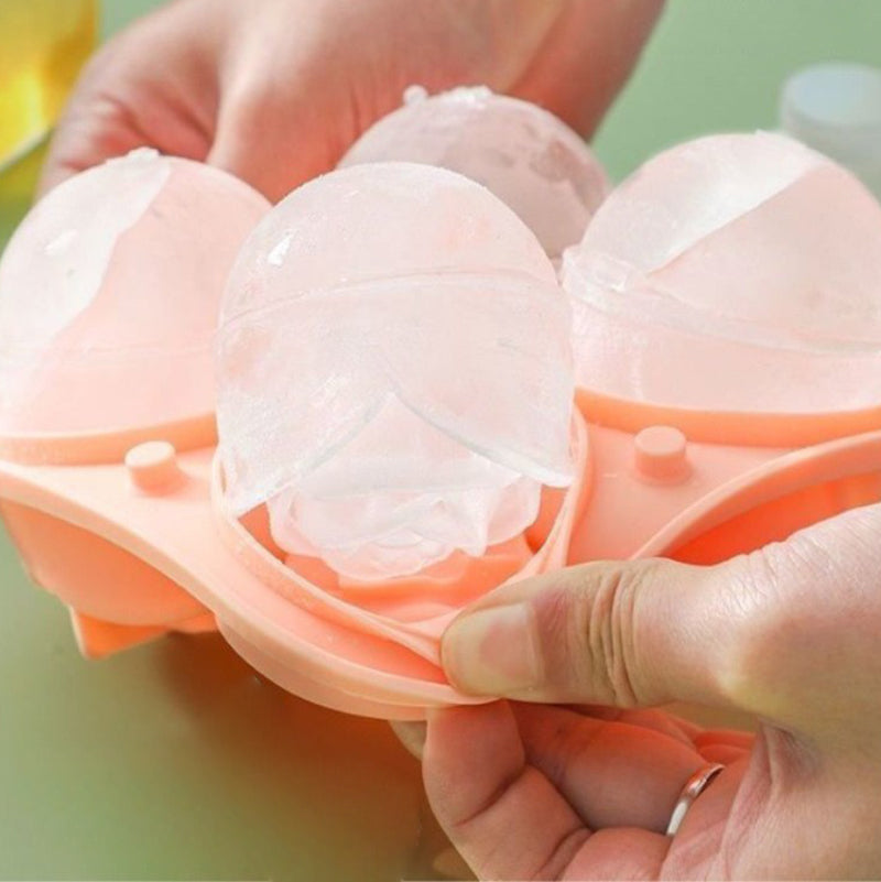 Rose ice cube mold