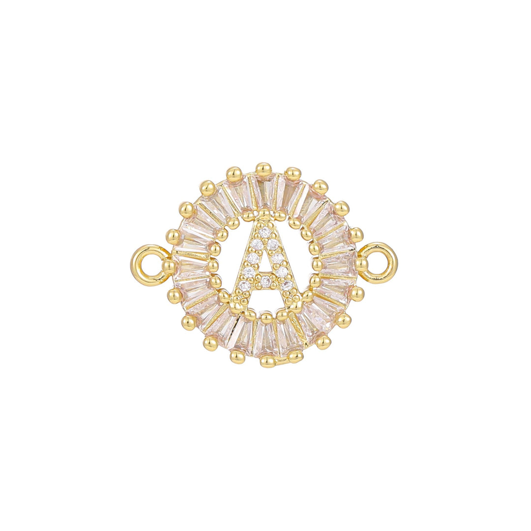 Zircon flower 26-letter bracelet