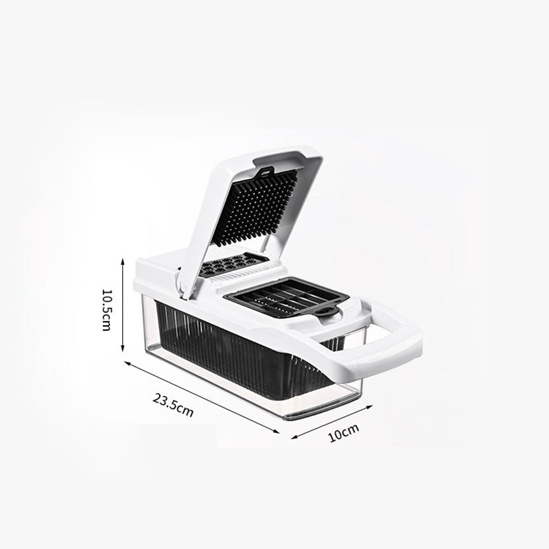 Make a salad cutting box