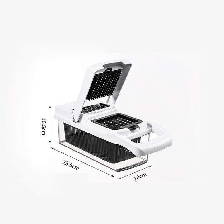 Make a salad cutting box