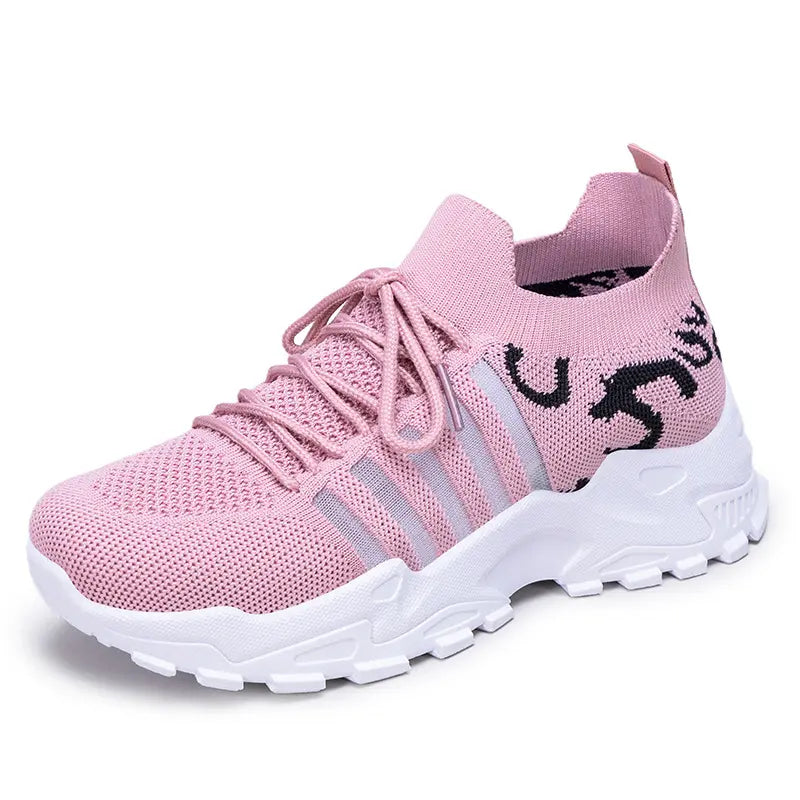 Women Leopard Mesh Sneakers
