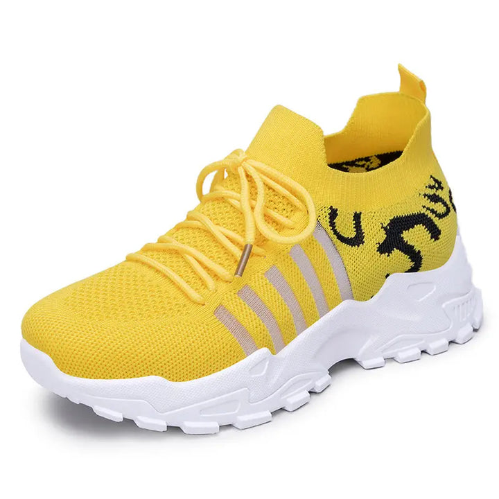 Women Leopard Mesh Sneakers