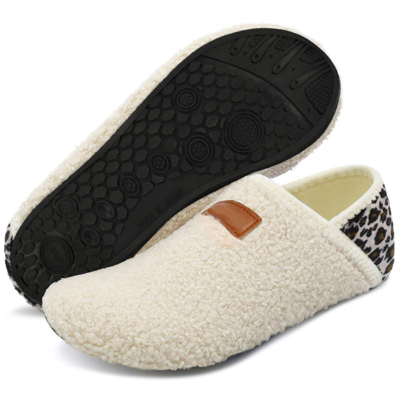 Soft Fuzzy Slip On Home Slippers