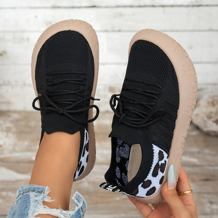 Women Knit Slip On Shoes