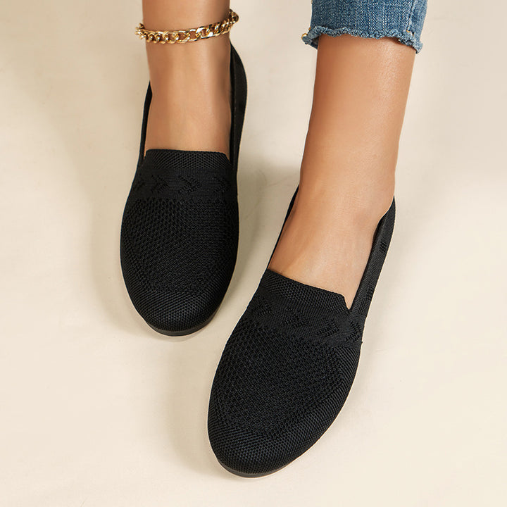 Breathable mesh everyday flats