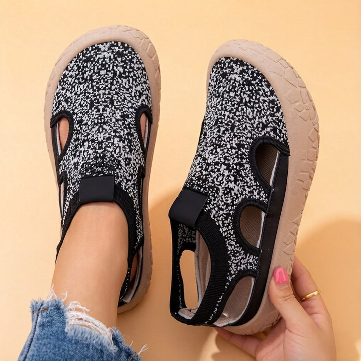 Women Knit Hollow Out Shoes